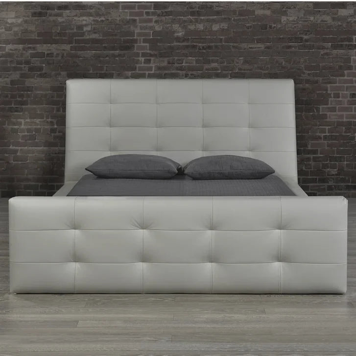 Venice Top Grain Leather Bed