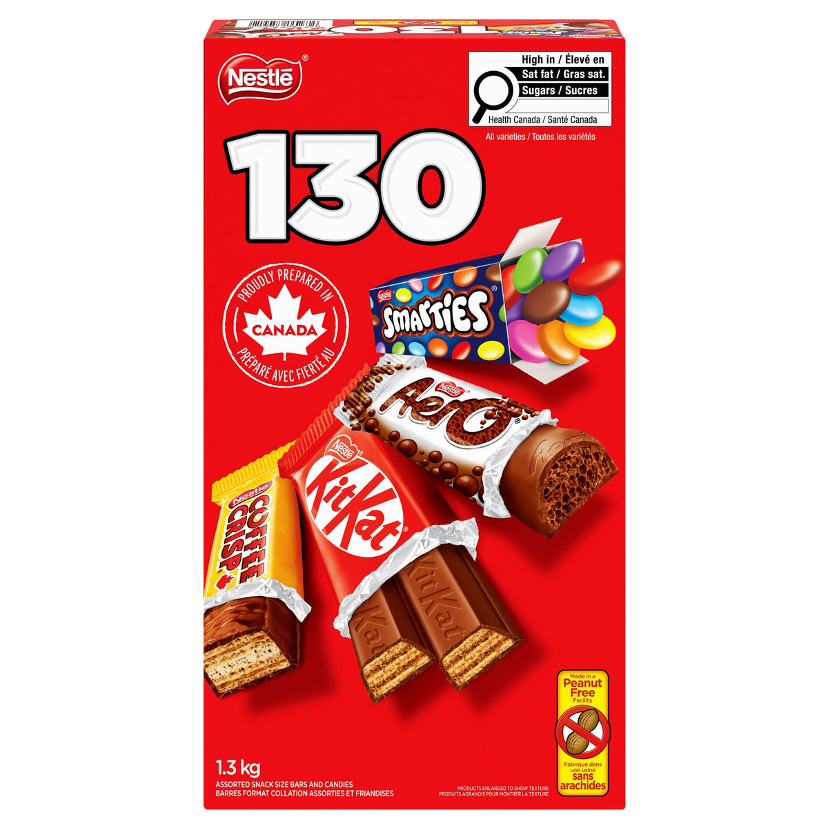 Nestlé Assorted Mini Bars and Candies, 1.3 kg