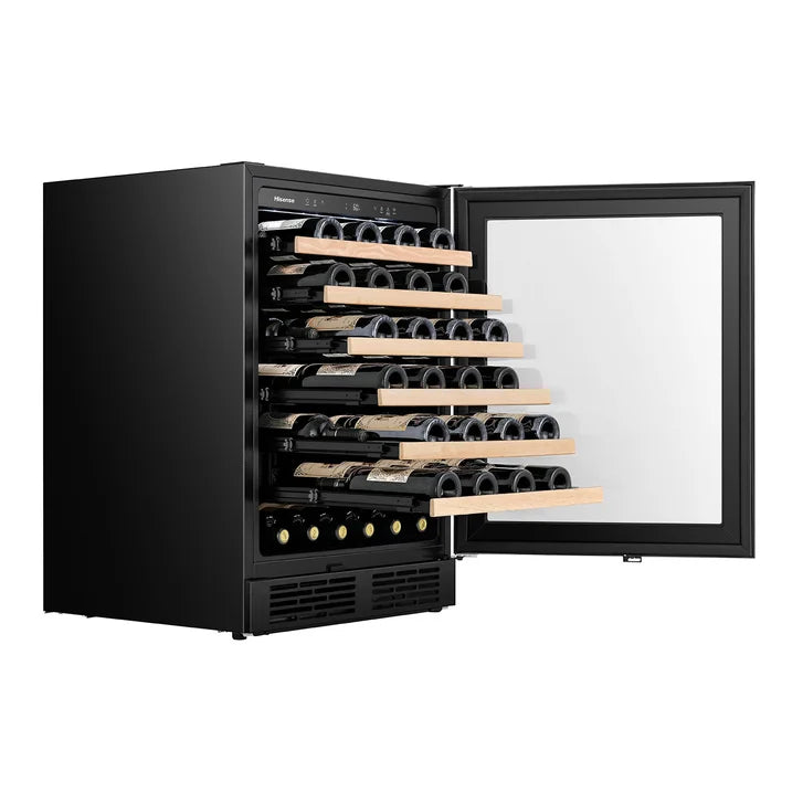Hisense Beverage Bundle 164 Can Beverage Center and 54 Bottle Wine Cooler - Built In or Freestanding