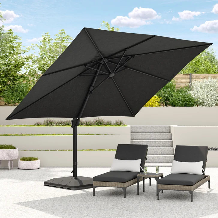 Sirio 4 m x 3 m (13 ft. x 10 ft.) Cantilever Umbrella