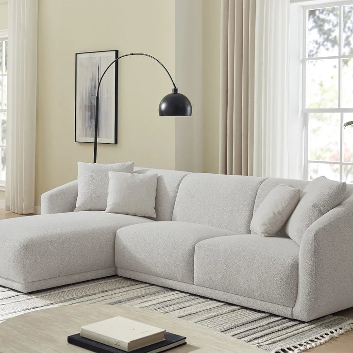 Deca Fabric Sofa with Left-hand Facing Chaise