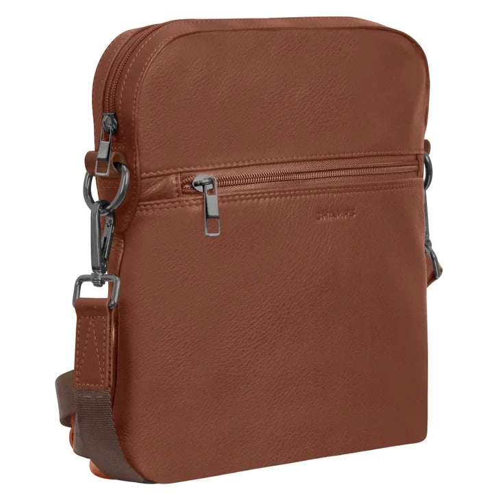 Champs Onyx Collection Leather Cross-Body Bag