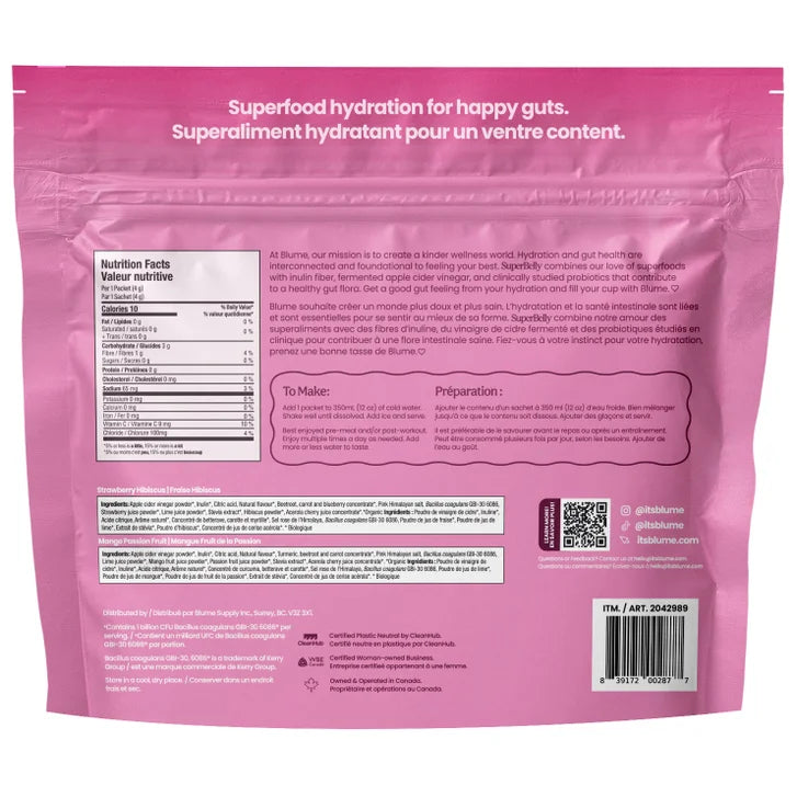 Blume SuperBelly Hydration Variety Pack