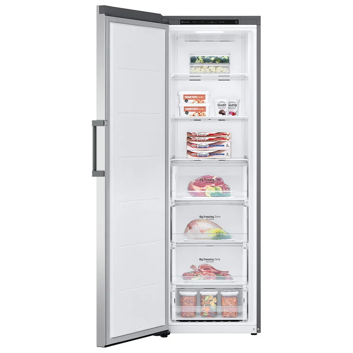 LG 11.4 cu. ft. Platinum Silver Steel Counter-Depth Column All Freezer