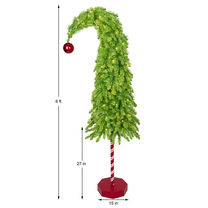 1.8m (6ft) Whimsical Tree with LED Lights