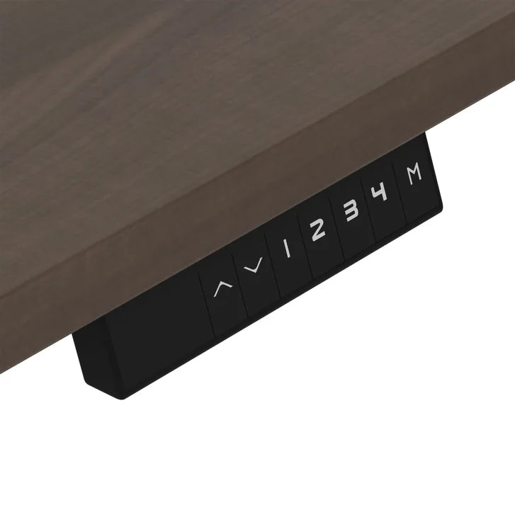 Bestar Upstand 2-piece L-shaped Workstation with Height Adjustable Desk