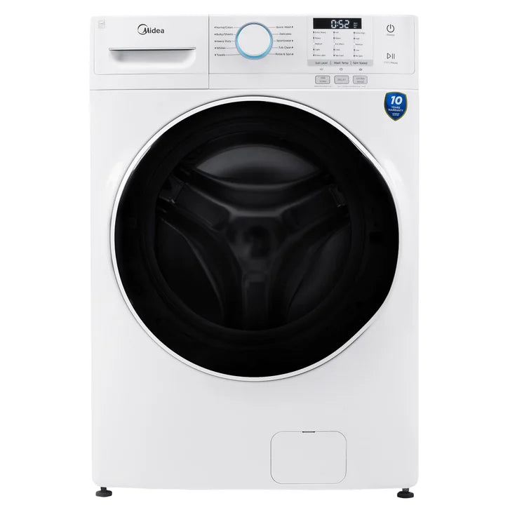 Midea 5.2 cu ft. White Front Load Washer with Automatic Vibration Reduction