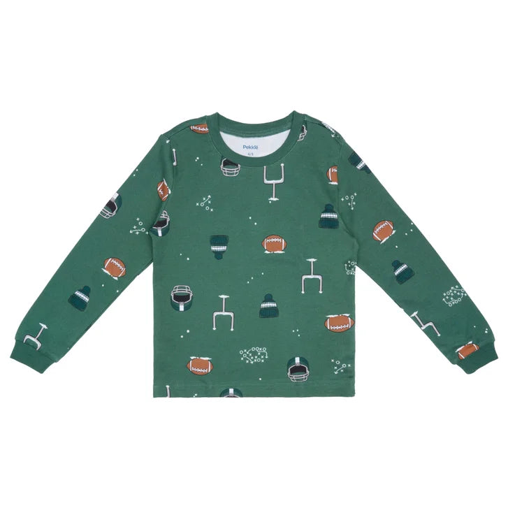 Pekkle Kids Organic Cotton 4-piece Pajama Set