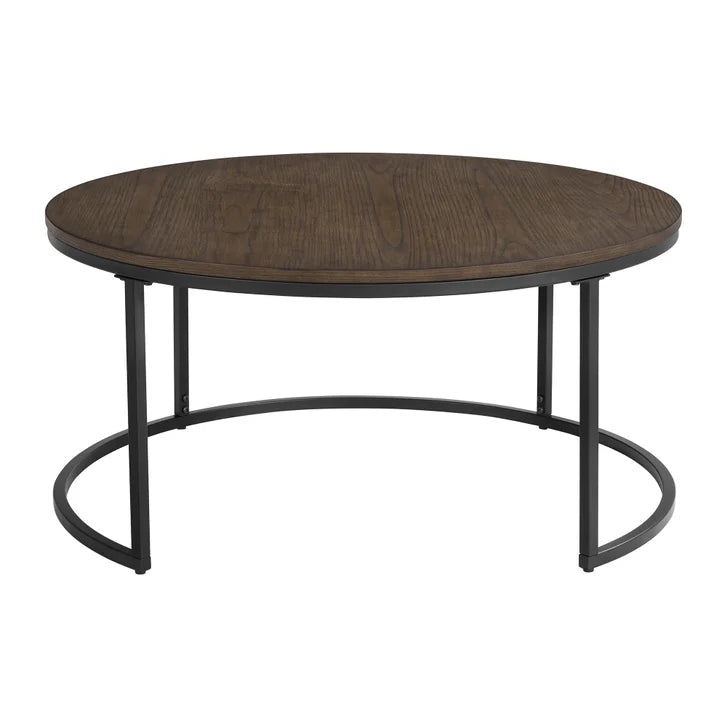 Bayside Furnishings 2-piece Nesting Table Set, 96.5 cm (38 in.) and 58.4 cm (23 in.)