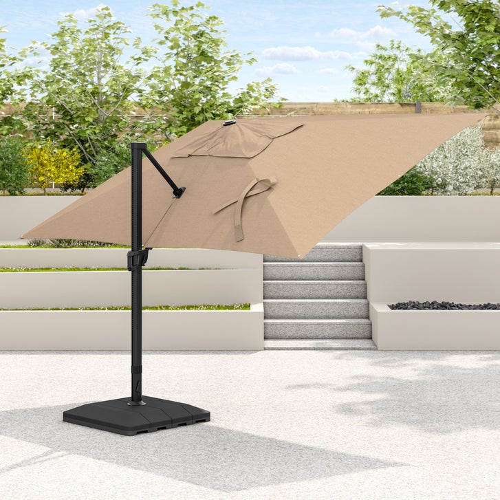 Sirio 4 m x 3 m (13 ft. x 10 ft.) Cantilever Umbrella
