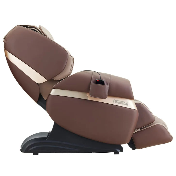 Fujiiryoki Calm Plus 4D SL Track Massage Chair with Touchscreen Remote