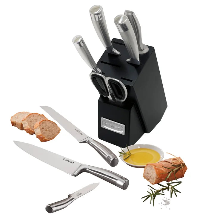 Cuisinart German Stainless-steel Knife Block Set, 9-pieces