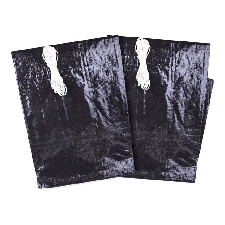 Stinson Extra Heavy-Duty Black Tarp, 2-pack