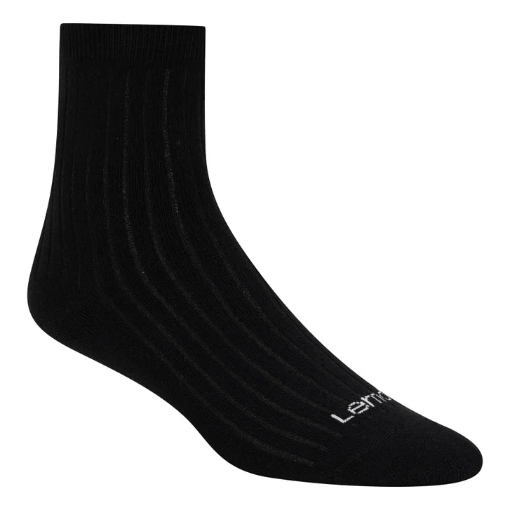 Lemon Casual Ribbed Low Crew Socks, 10-pack