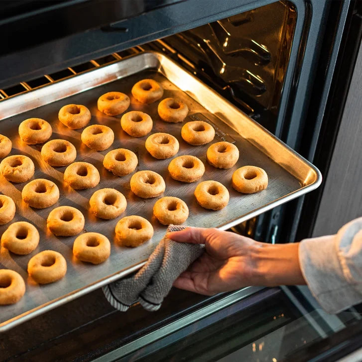 Pudgyboy’s Heat and Glaze Frozen Old Fashion Mini Donuts with Vanilla Glaze, 4-pack