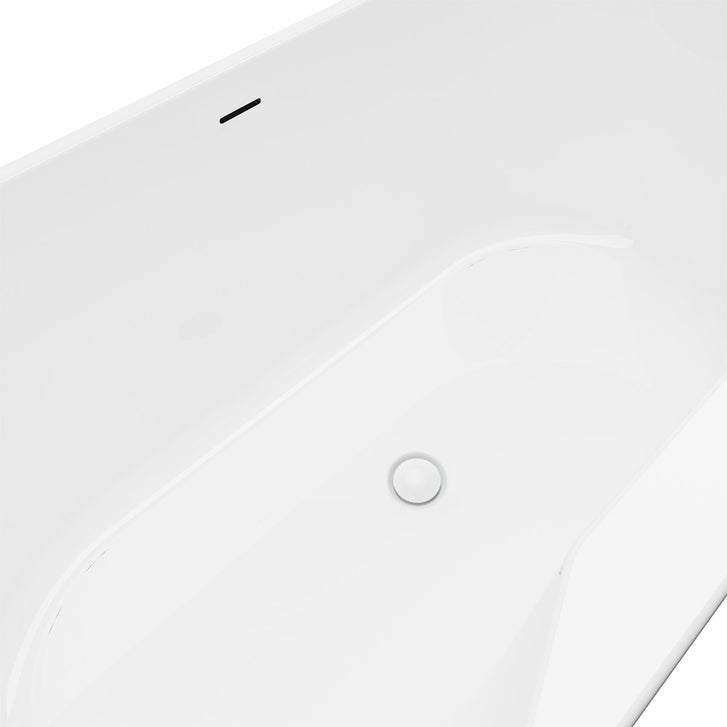 Appollo Amber 62 in. Freestanding Bathtub