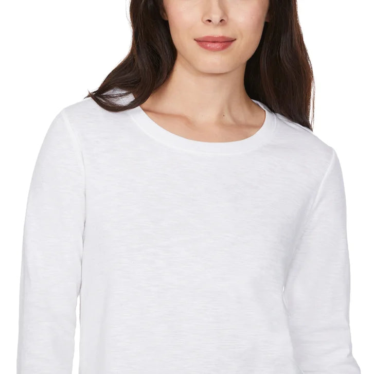 Kirkland Signature Women's Long Sleeve Slub Tee