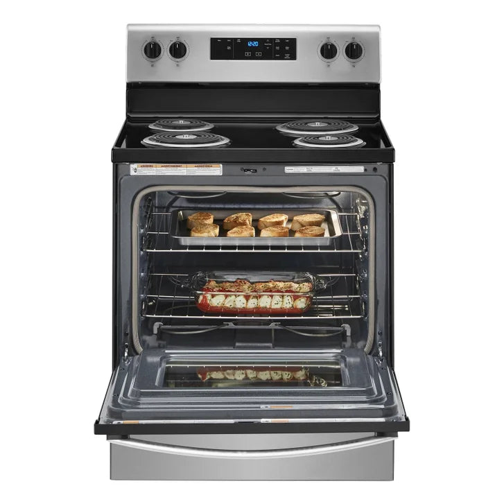 Whirlpool 30 in 4.8 cu ft. Electric 4 Burner Range