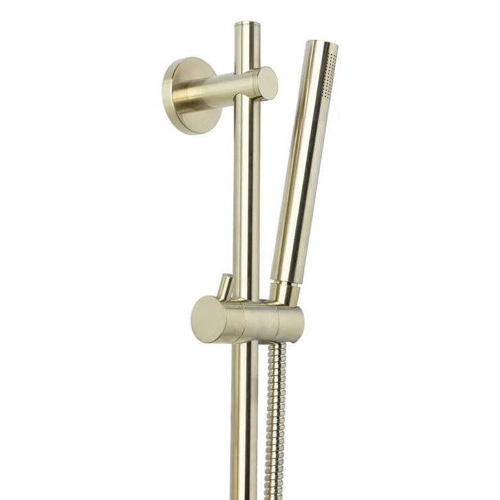 AGUA Canada Vanika Thermostatic Shower Post with Rainfall Shower Head