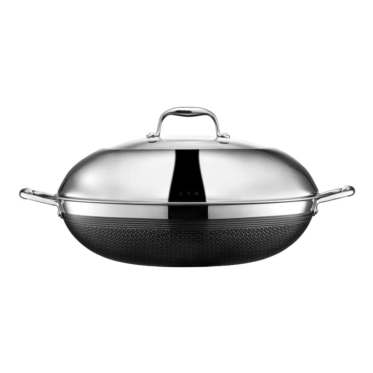 HexClad 35.6 cm (14 in.) Wok with Lid