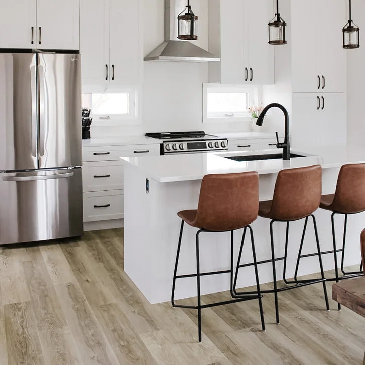 Golden Select Light Oak 18.2 cm (7.16 in.) Rigid Core SPC Vinyl Flooring