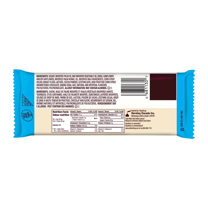 Hershey's Cookies 'n' Creme Chocolate Bars, 36-count