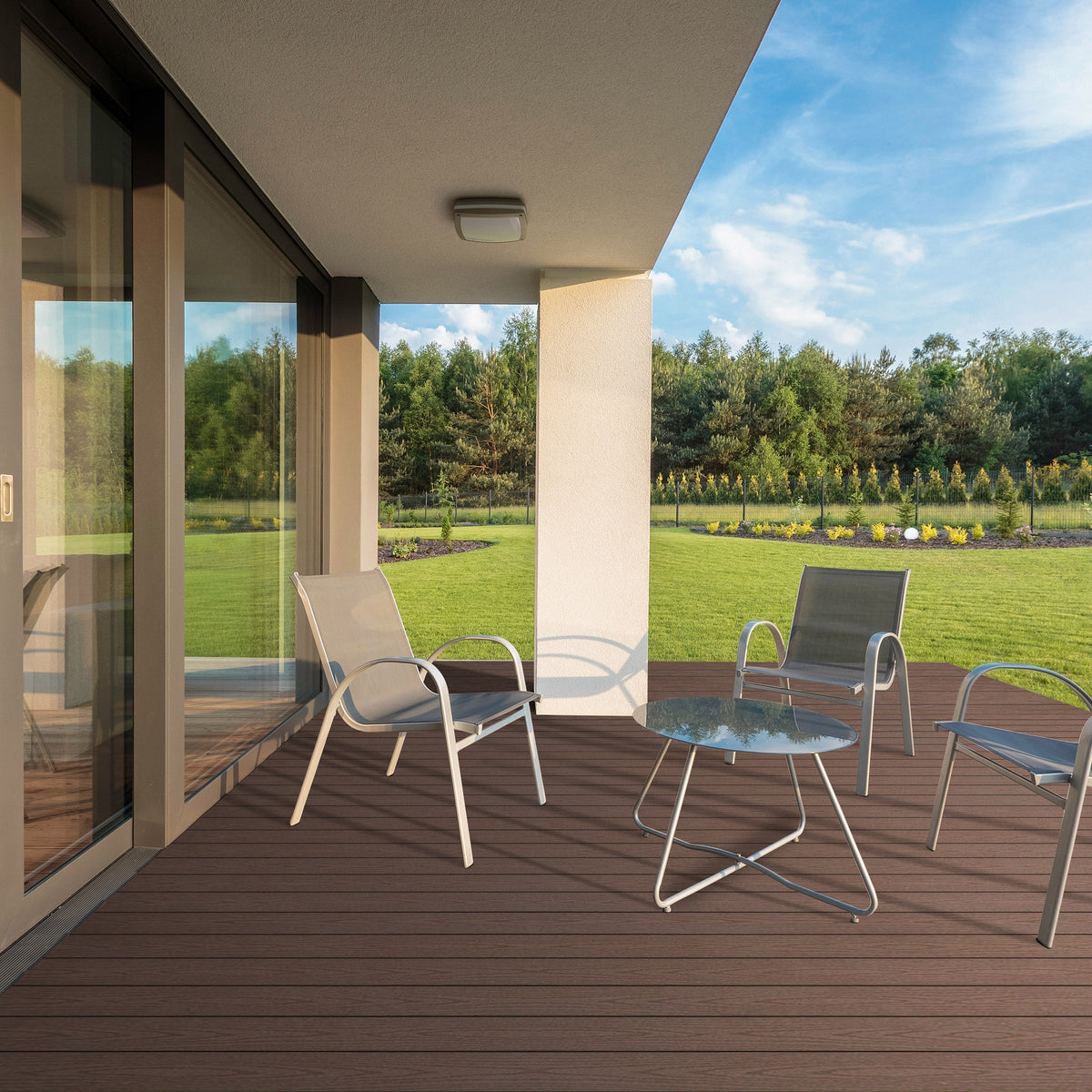 Elegance Composite 12 ft. x 12 ft. Deck Kit