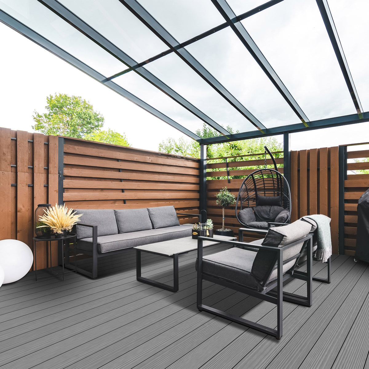 Elegance Composite 12 ft. x 12 ft. Deck Kit