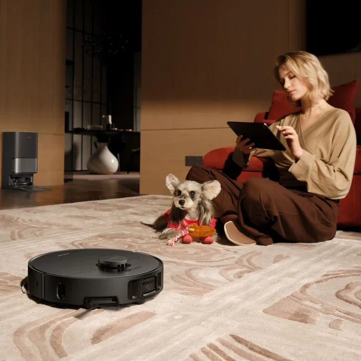 Dreame GoVac 510 Robot Vacuum and Mop, Auto-Empty and Mop Self-Cleaning with Bundle and 19,000 Pa Suction Power