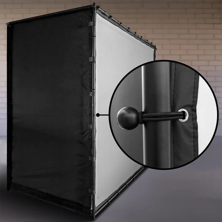 SimSpace Golf Enclosure and Tee Turf Hitting Mat