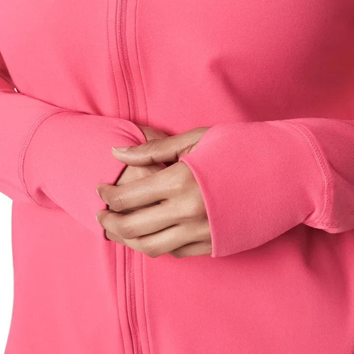 Mondetta Women’s Peached Interlock Yoga Jacket