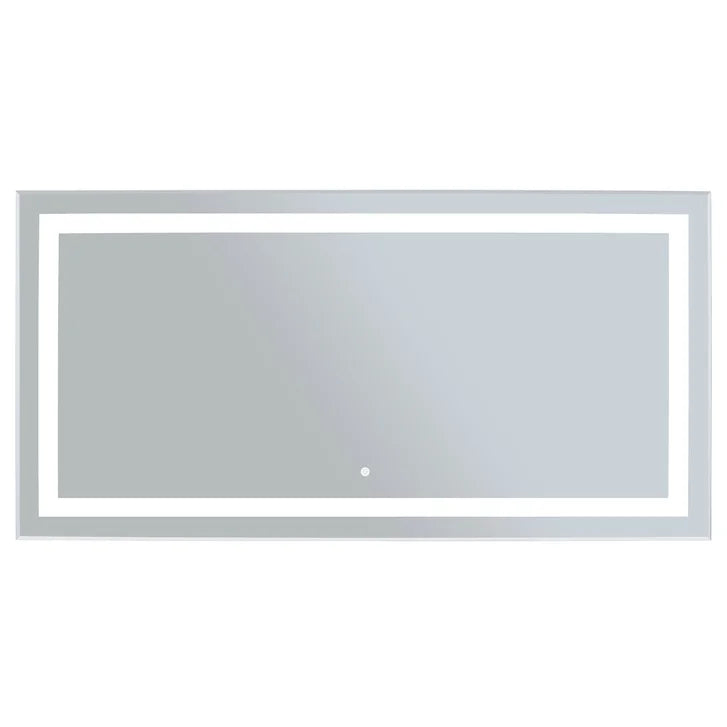 WarmlyYours Audrey Rectangular LED Mirror