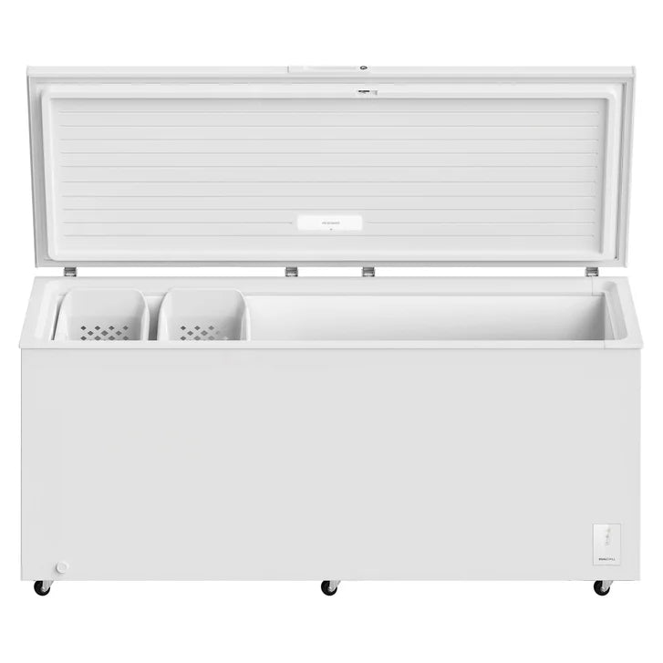 Frigidaire 25 cu ft. White Garage Ready Convertible Chest Freezer or Refrigerator