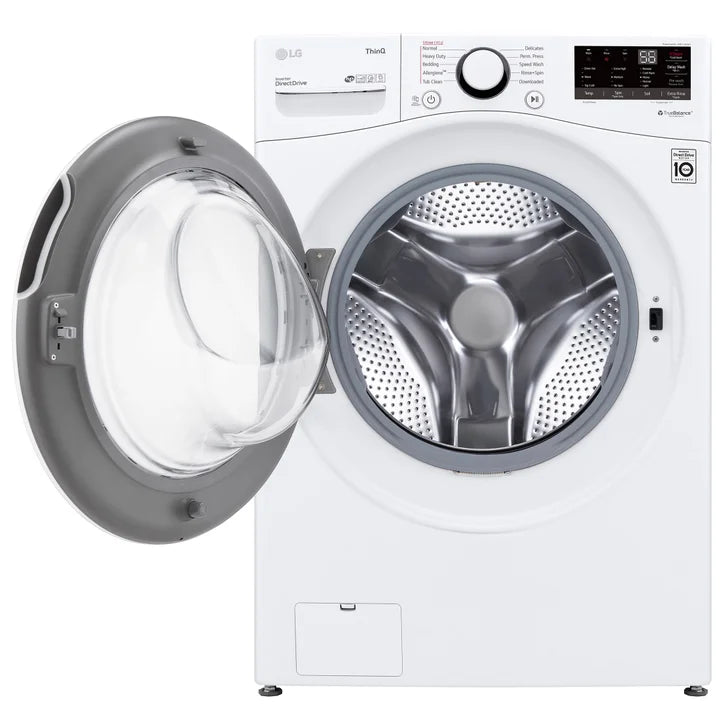 LG Laundry Bundle 5.2 cu ft. Front Load Washer and 7.4 cu ft. Gas Dryer with Stacking Kit
