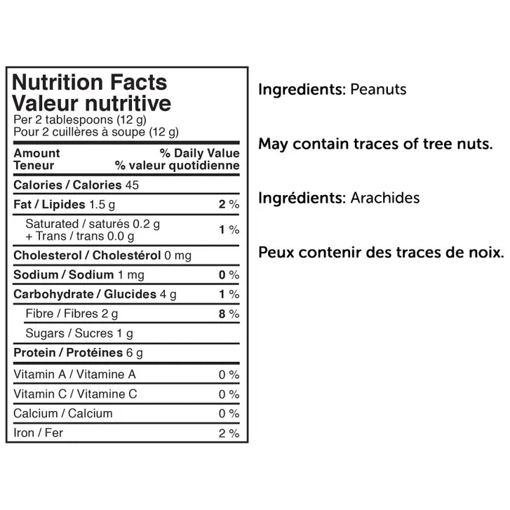 PB&Me Powdered Natural Peanut Butter, 3 x 453 g