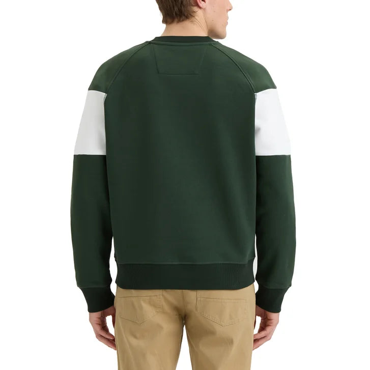 Nautica Men's Heavyweight French Terry Crew Neck Sweatshirt – Relaxed Fit Cotton Blend