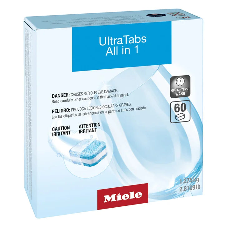 Miele Dishwashing Care Bundle (Detergent Tablets and Rinse Agent)