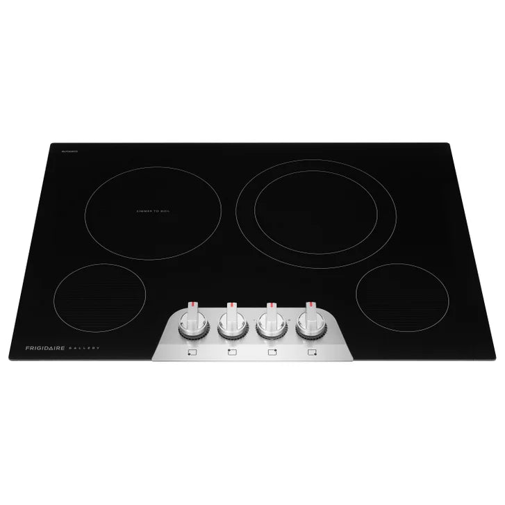 Frigidaire Gallery 30 in. Stainless Steel Electric Cooktop with Backlit LED Knobs