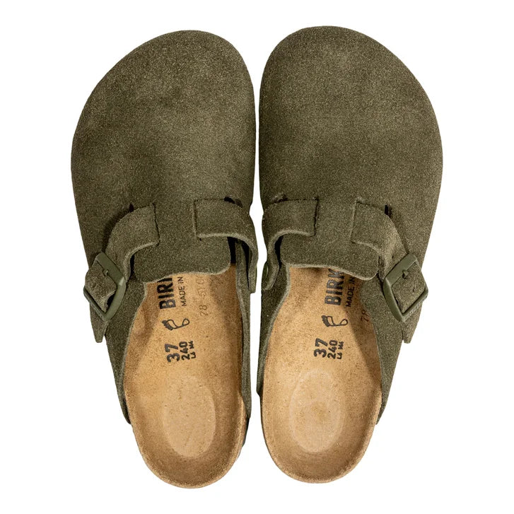 Birkenstock Boston Suede Clog