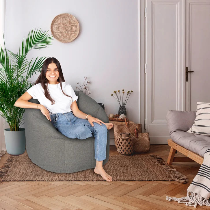 Norka Living Rod Sherpa Bean Bag Chair