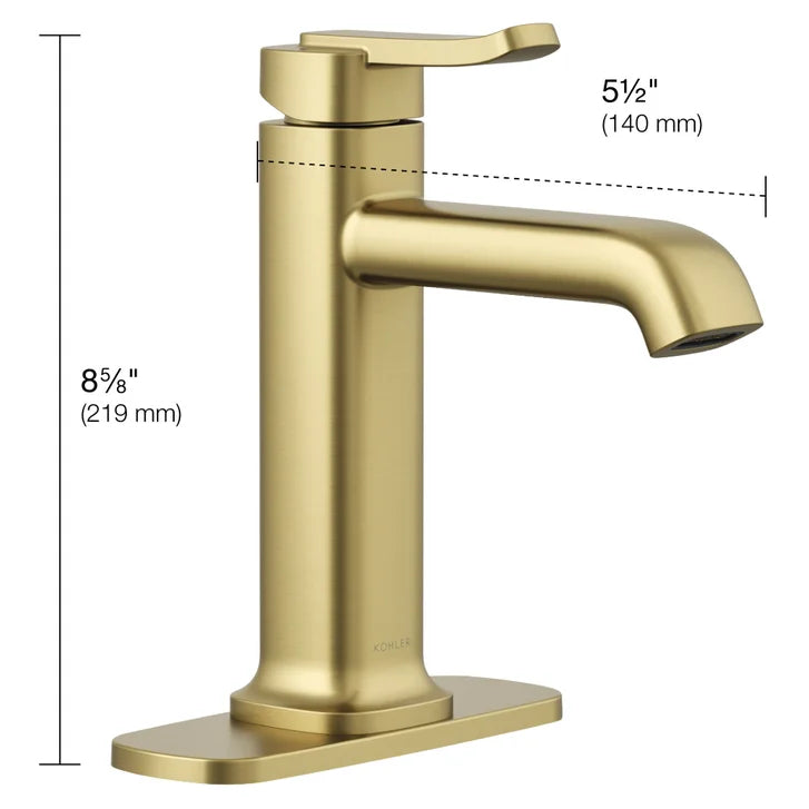 Kohler Cordate Single Handle Bathroom Faucet