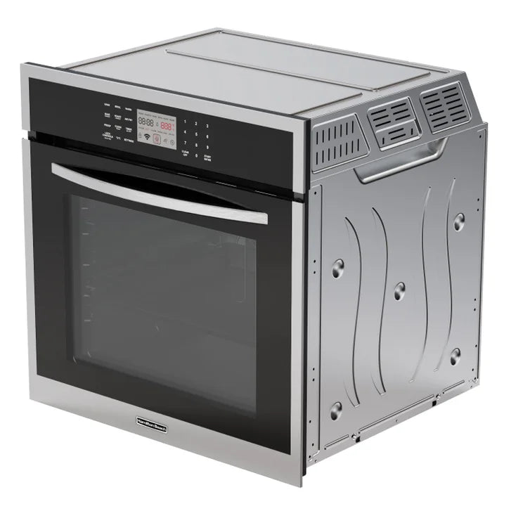 Hamilton Beach 24 in. 3.0 cu ft. Stainless Steel Electric Single Wall Oven