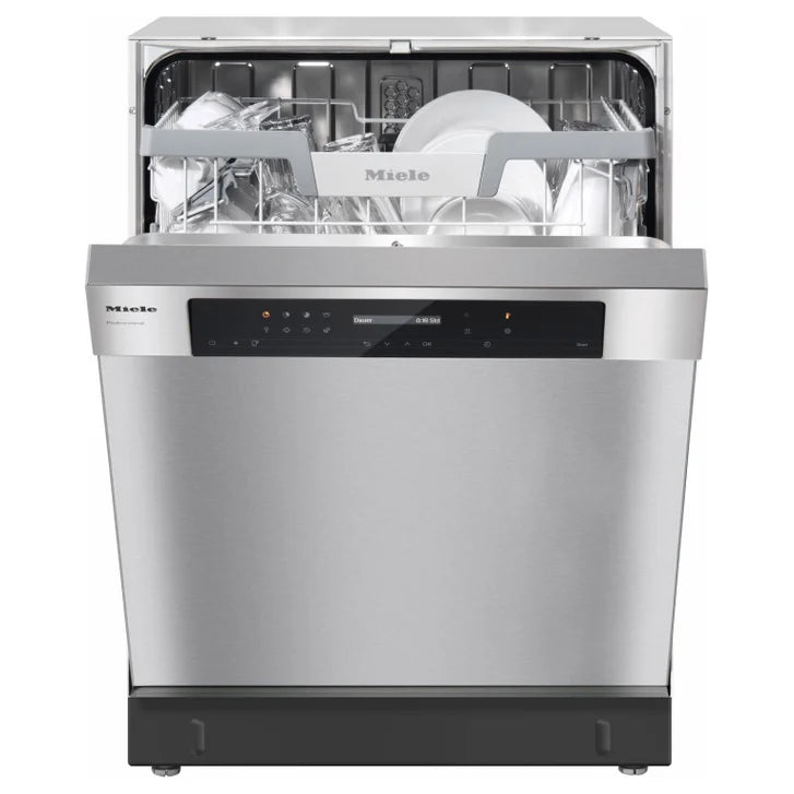 Miele Profiline 24 in. Stainless Steel Built-in Commercial Dishwasher with AutoOpen Assist Drying