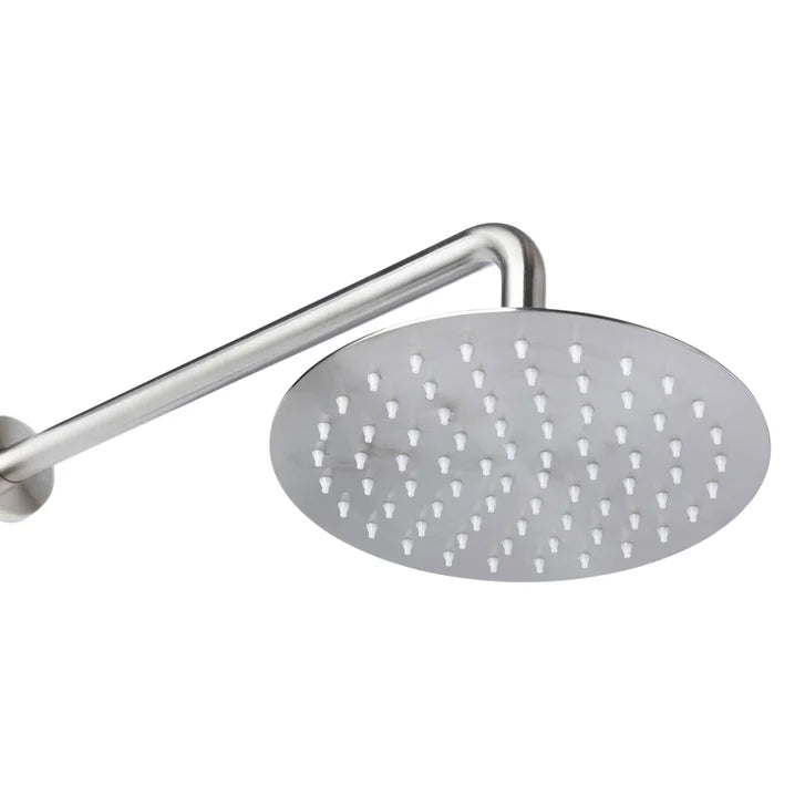 AGUA Canada Vanika Thermostatic Shower Post with Rainfall Shower Head