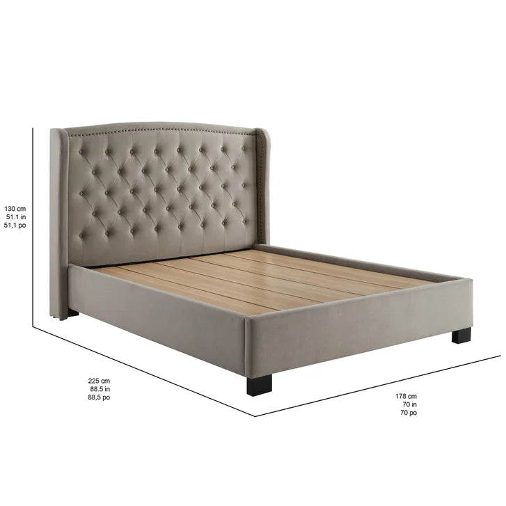 Sealy Luna Upholstered Bed