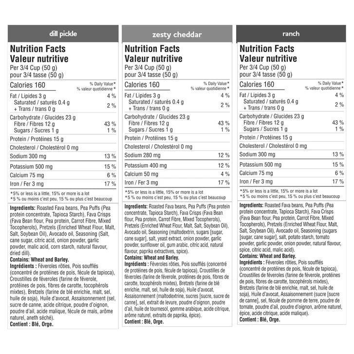 Three Farmers Protein Snack Mix, 6 × 150 g