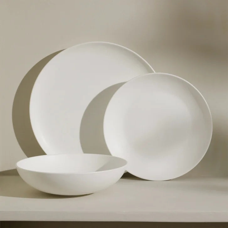 Stone Lain Taglio Bone China Dinnerware Set, 12-pieces