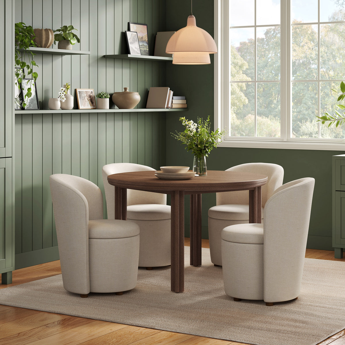 Aurora Falls 5-piece Dining Room Set