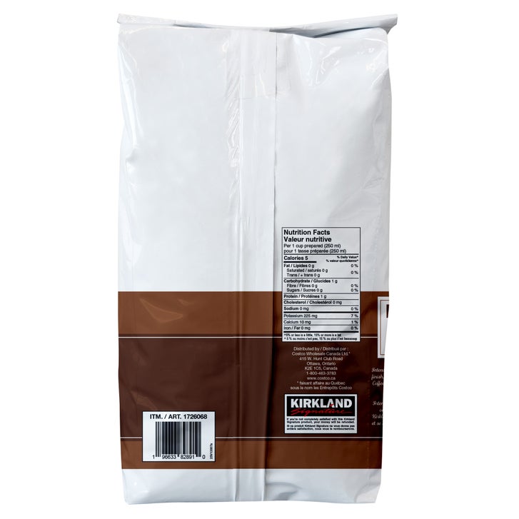 Kirkland Signature Whole Bean Coffee Espresso Blend, 1.13 kg