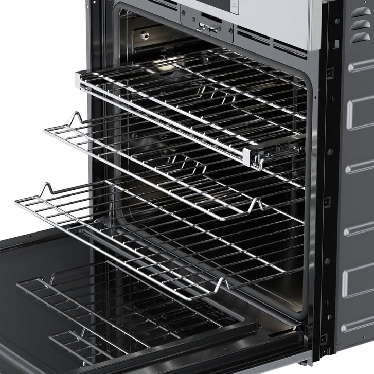 Bosch 800 Series 30 in. 4.6 cu ft. Stainless Steel Electric Single Wall Oven with Air fry